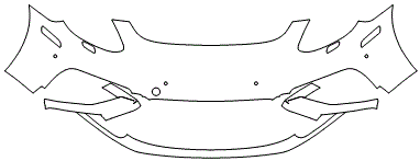 Bumper Kit | PORSCHE PANAMERA TURBO S E-HYBRID  2017