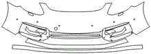 Bumper Kit | PORSCHE PANAMERA 4 E-HYBRID EXECUTIVE  2019