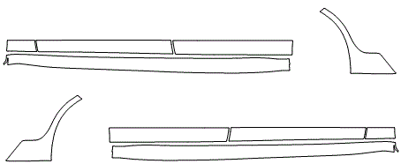 Rocker Panel Kit | PORSCHE PANAMERA 4 EXECUTIVE  2020