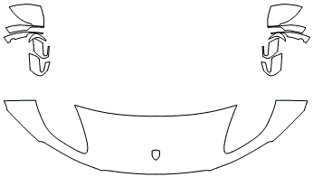 Standard Hood & Mirrors | PORSCHE MACAN S 2016