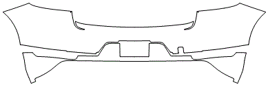 Rear Bumper Kit | PORSCHE MACAN TURBO 2016