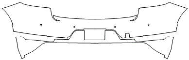 Rear Bumper Kit | PORSCHE MACAN S 2016