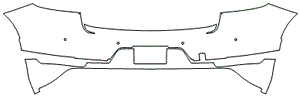 Rear Bumper Kit | PORSCHE MACAN GTS 2021
