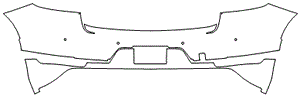 Rear Bumper Kit | PORSCHE MACAN S 2020
