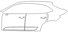 Left Side Kit | PORSCHE MACAN GTS 2020