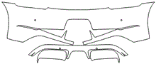Rear Bumper Kit | PORSCHE 718 BOXSTER 25 YEARS 2022