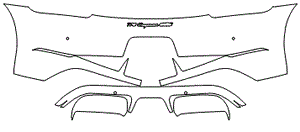 Rear Bumper Kit | PORSCHE 718 CAYMAN GTS 2020