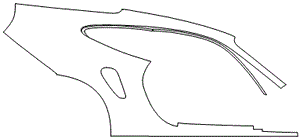 Right Side Rear Fender Kit | PORSCHE 911 (992) TURBO COUPE 2021