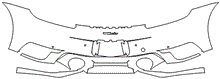 Rear Bumper Kit | PORSCHE 911 (992) TURBO CABRIOLET 2021