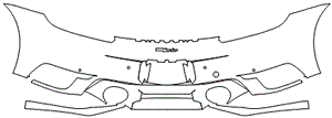 Rear Bumper Kit | PORSCHE 911 (992) TURBO CABRIOLET 2021