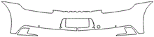 Rear Bumper Kit | PORSCHE 911(992) TARGA 4 2021