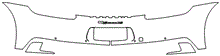 Rear Bumper Kit | PORSCHE 911(992) CARRERA 4S CABRIOLET 2021