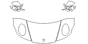 Standard Hood Fender & Mirror Kit | PORSCHE 911(992) CARRERA 4S CABRIOLET 2021