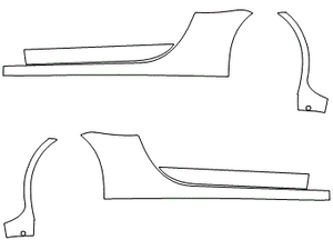 Rocker Panel Kit | PORSCHE 911(992) CARRERA 4S COUPE 2021