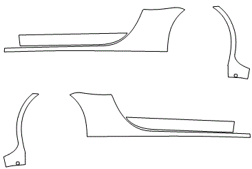 Rocker Panel Kit | PORSCHE 911(992) CARRERA 4S COUPE 2021