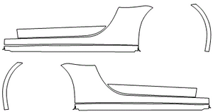 Rocker Panel Kit | PORSCHE 911(992) CARRERA 4 CABRIOLET 2021