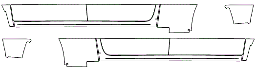 Rocker Panel Kit | RAM 2500 BIG HORN 2018