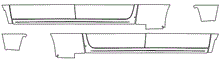 Rocker Panel Kit| RAM 1500 SPORT 2017