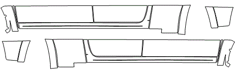Rocker Panel Kit| RAM 1500 REBEL 2015