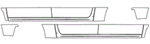 Rocker Panel Kit | RAM 1500 CLASSIC EXPRESS 2020