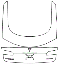 Trunk Lid Kit| TESLA MODEL S 2019