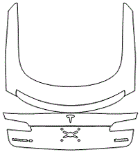 Trunk Lid Kit| TESLA MODEL S 2019