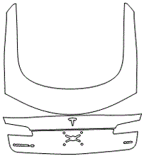 Trunk Lid Kit | TESLA MODEL S 2016