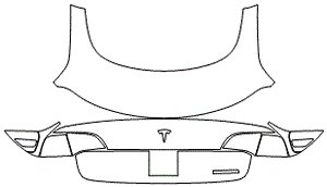 Trunk Lid Kit | TESLA MODEL 3 2022