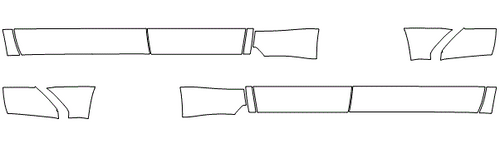 Rocker Panel Kit 6' 5 Standard Bed | TOYOTA TUNDRA DOUBLE CAB TRD PRO 2020