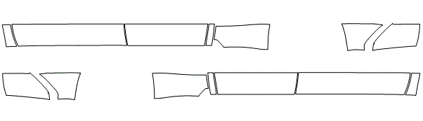 Rocker Panel Kit 6' 5 Standard Bed | TOYOTA TUNDRA DOUBLE CAB SR5 2020