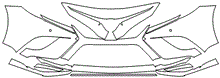 Bumper and Grille Kit | TOYOTA CAMRY TRD 2020