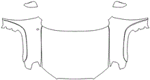 Full Hood & Fender + Mirror Kit | TOYOTA 4RUNNER SR5 2022