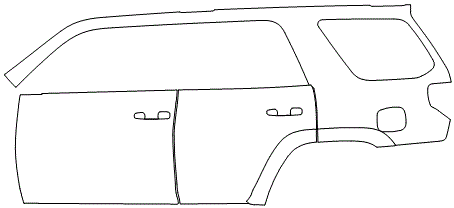 Left Side Kit | TOYOTA 4RUNNER TRAIL SPECIAL EDITION 2022