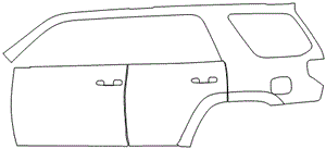 Left Side Kit | TOYOTA 4RUNNER TRD PRO 2022