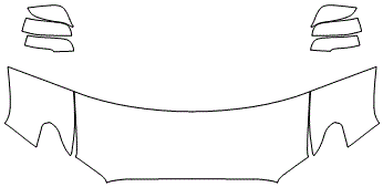 Standard Hood Fender & Mirror Kit | TOYOTA TACOMA ACCESS CAB SR5 2017