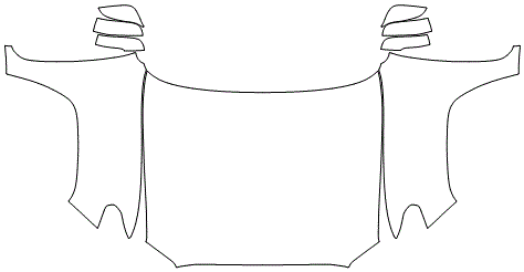 Full Hood & Fender + Mirror Kit | TOYOTA TACOMA DOUBLE CAB SR 2020