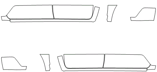 Rocker Panel Kit | TOYOTA TACOMA DOUBLE CAB SR5 2016