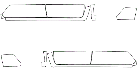 Rocker Panel Kit | TOYOTA TACOMA DOUBLE CAB TRD OFF ROAD 2020