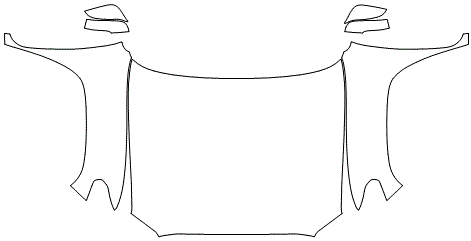 Full Hood & Fender + Mirror Kit | TOYOTA TACOMA ACCESS CAB TRD OFF ROAD 2017