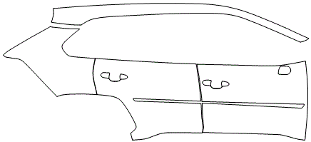 Right Side Kit - Door Trim Location Inconsistent | TOYOTA RAV4 US LIMITED 2019