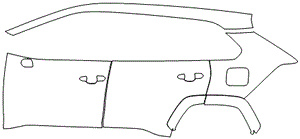 Left Side Kit | Toyota RAV4 CANADA HYBRID 2020