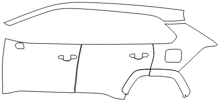 Left Side Kit | Toyota RAV4 CANADA HYBRID 2020