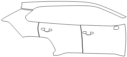 Right Side Kit | TOYOTA RAV4 HYBRID LE 2021