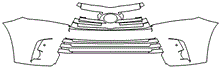 Grille and Bumper Kit | TOYOTA HIGHLANDER HYBRID 2018