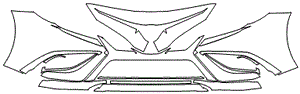 Bumper Kit | TOYOTA CAMRY HYBRID SE 2022