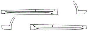 Rocker Panel Kit | TOYOTA COROLLA SEDAN SE - XSE - NIGHTSHADE 2021