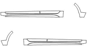 Rocker Panel Kit | TOYOTA COROLLA HATCHBACK 2021