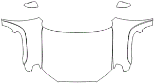 Full Hood & Fender + Mirror Kit | TOYOTA 4RUNNER SR5 2022