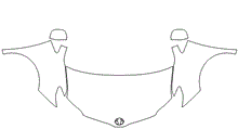Full Hood & Fender + Mirror Kit WITHOUT Mudguards
