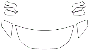 Standard Hood Fender & Mirrors | 2016 Toyota Prius